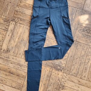 lululemon athletica High Rise Leggings With Pockets And Adjustable Waistband